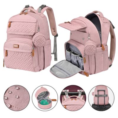 Kids Diaper Bag Backpack Versatile Bag Travel Mummy Bag with Changing Pad & Accessories