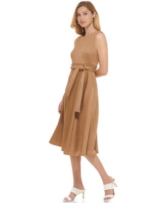 Women's Sleeveless Midi Dress