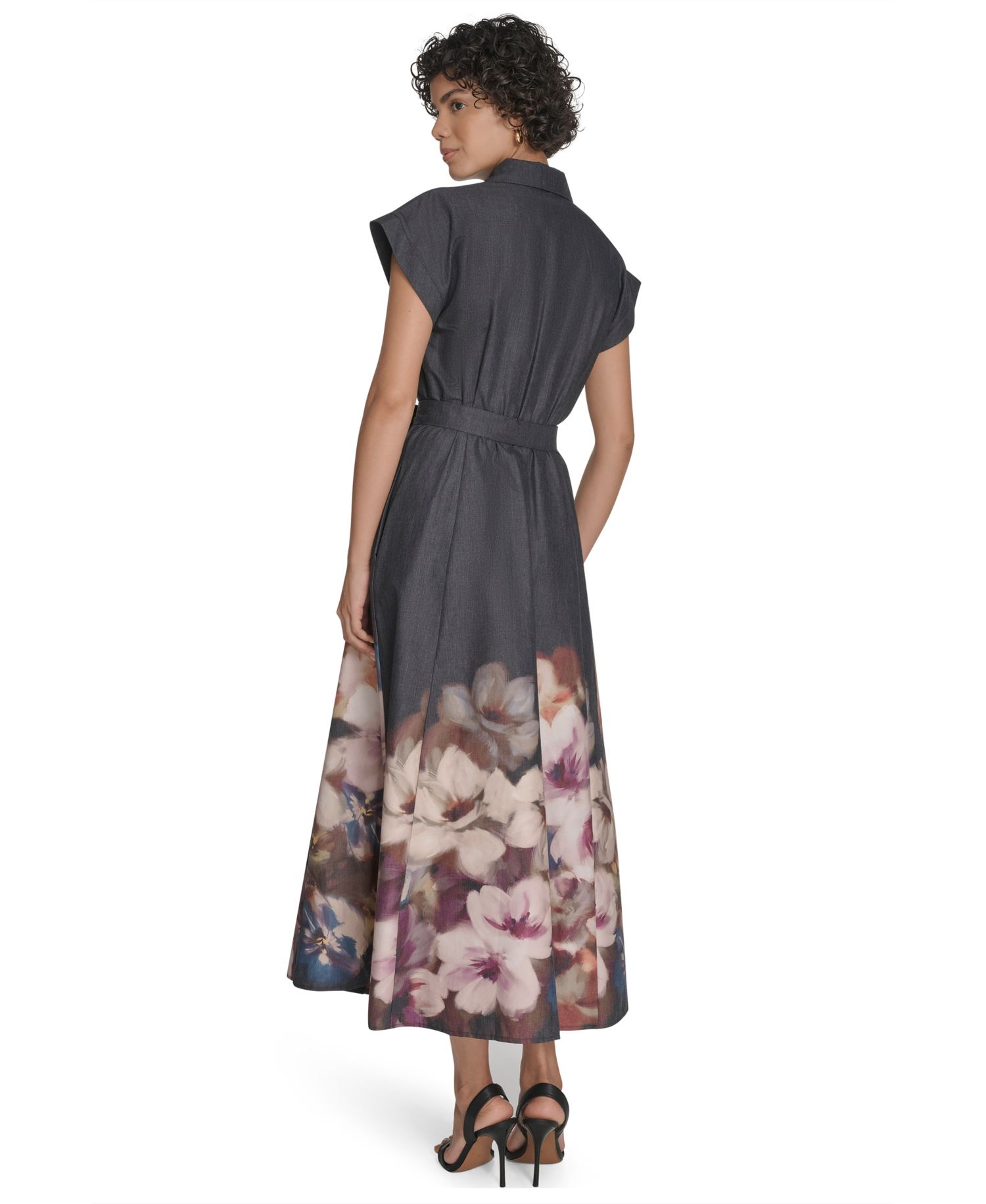 Women's Placement Print Midi Dress