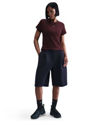 Sportswear Women's Tight Ribbed Short Sleeve T-Shirt