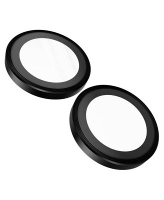 Aluminum Ring Camera Lens Glass Protector for Apple iPhone 16 / iPhone 16 Plus