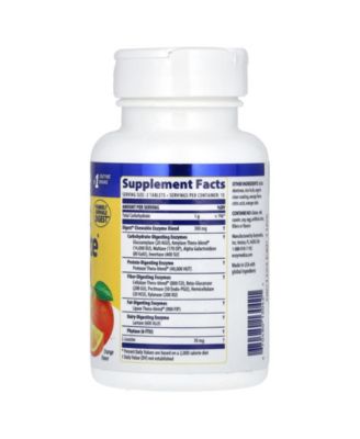 Chewable Digest Complete  Orange  -  30 Tablets