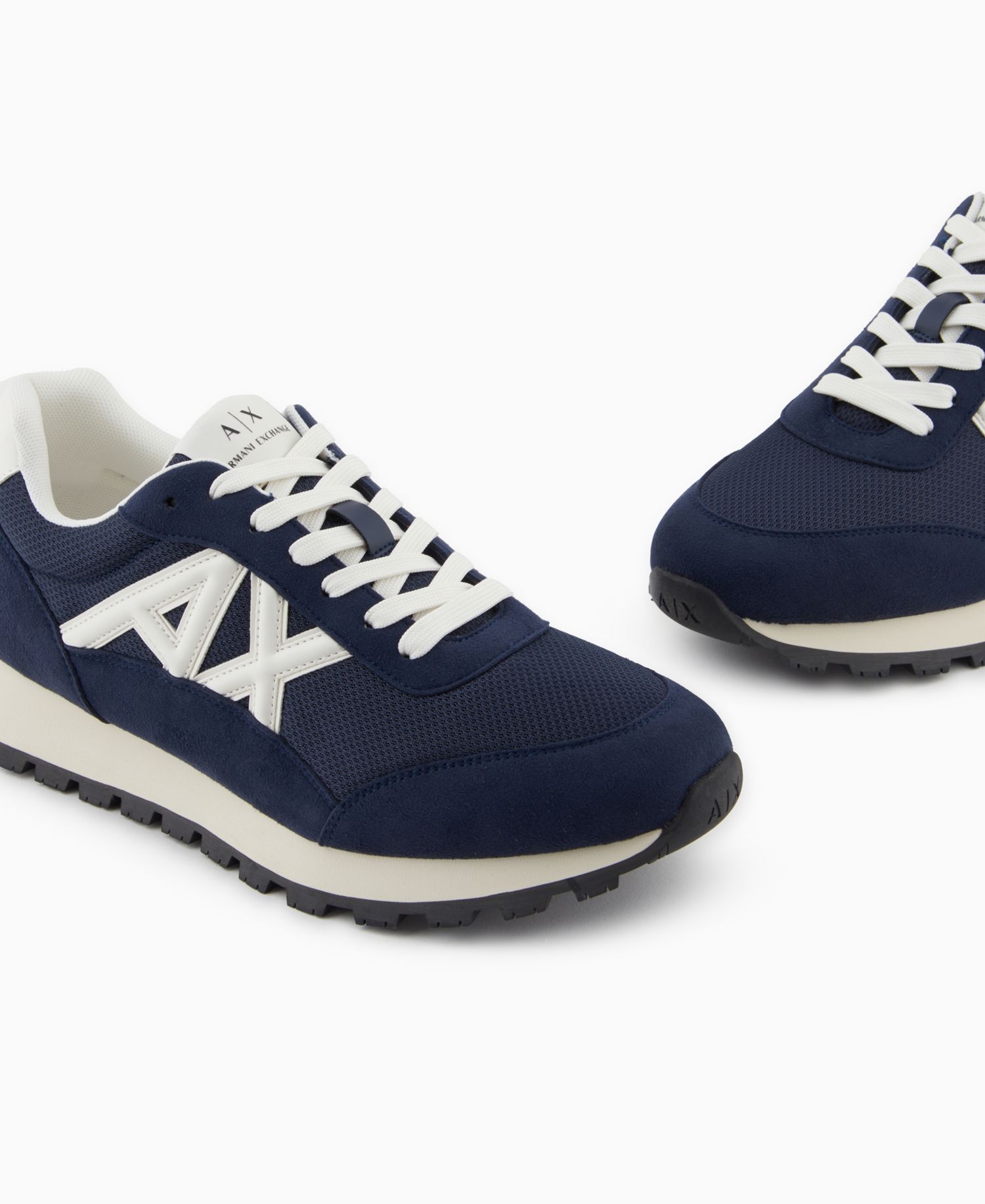 Men's Drop Logo Mesh Sneakers