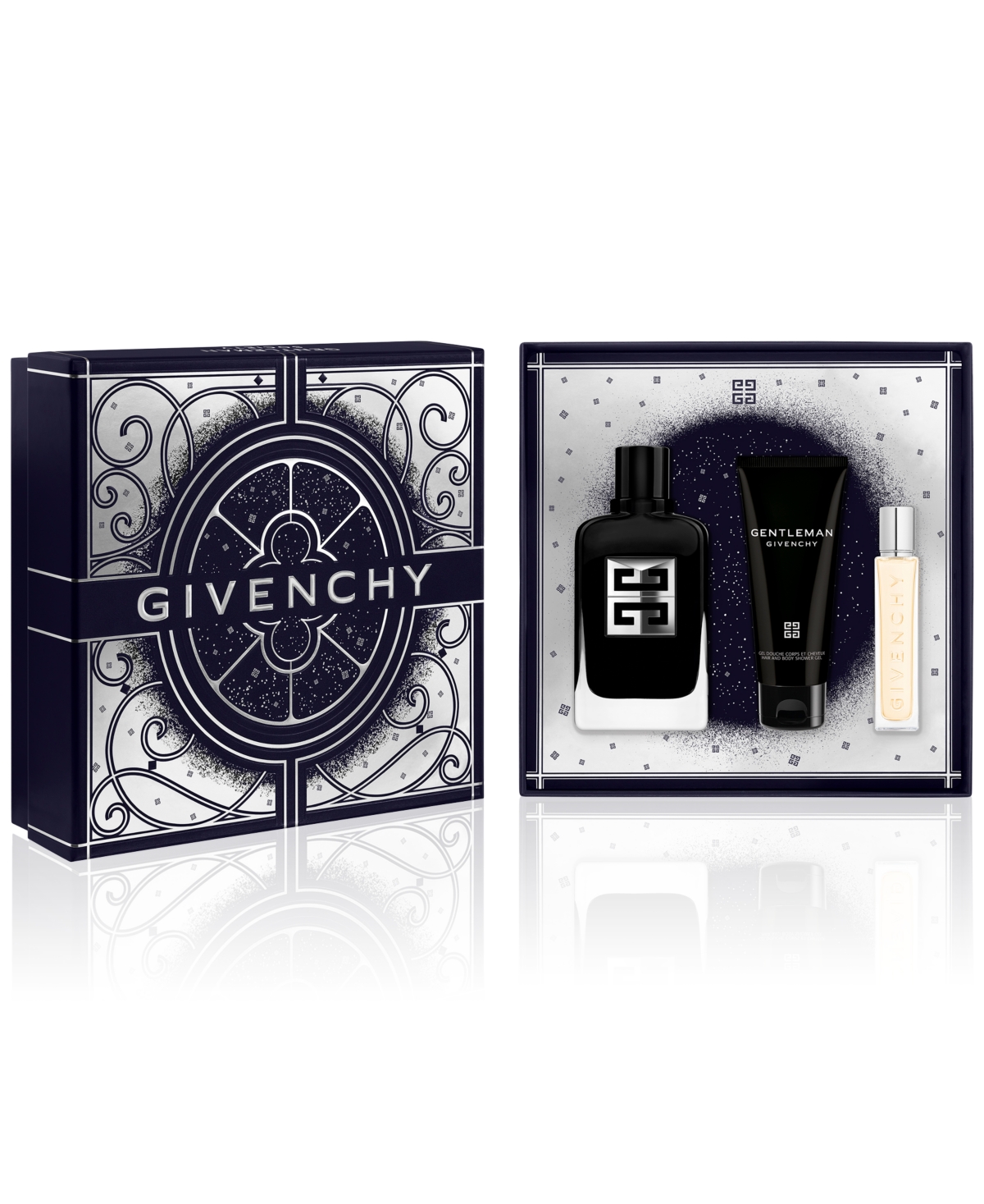 Givenchy Men's 3-pc. Gentleman Society Eau De Parfum Gift Set In Transparent