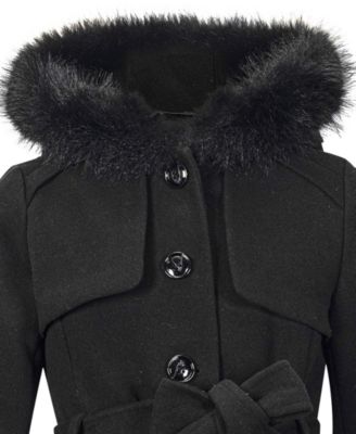 Big Girls Belted Trench Coat