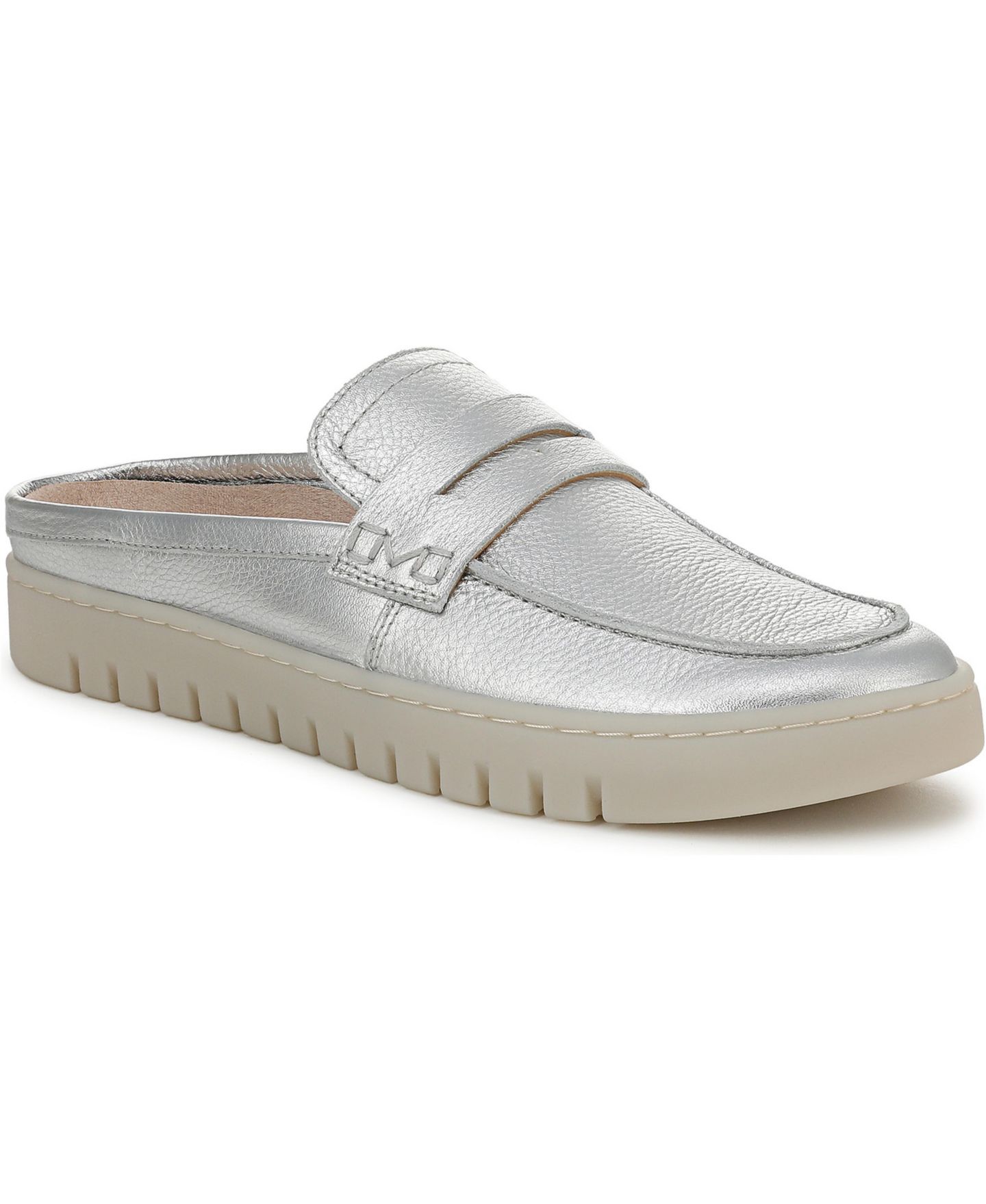 Женские сабо Vionic Uptown Mule 2 Mule, цвет: Серебряный искусственная кожа — фото 1