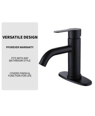 Single Hole Single-Handle Bathroom Faucet