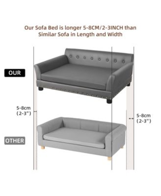 XL Spacious Pet Bed Dog Cat Sofa Couch Cushion Puppy Lounge Anti Scratch/Wear