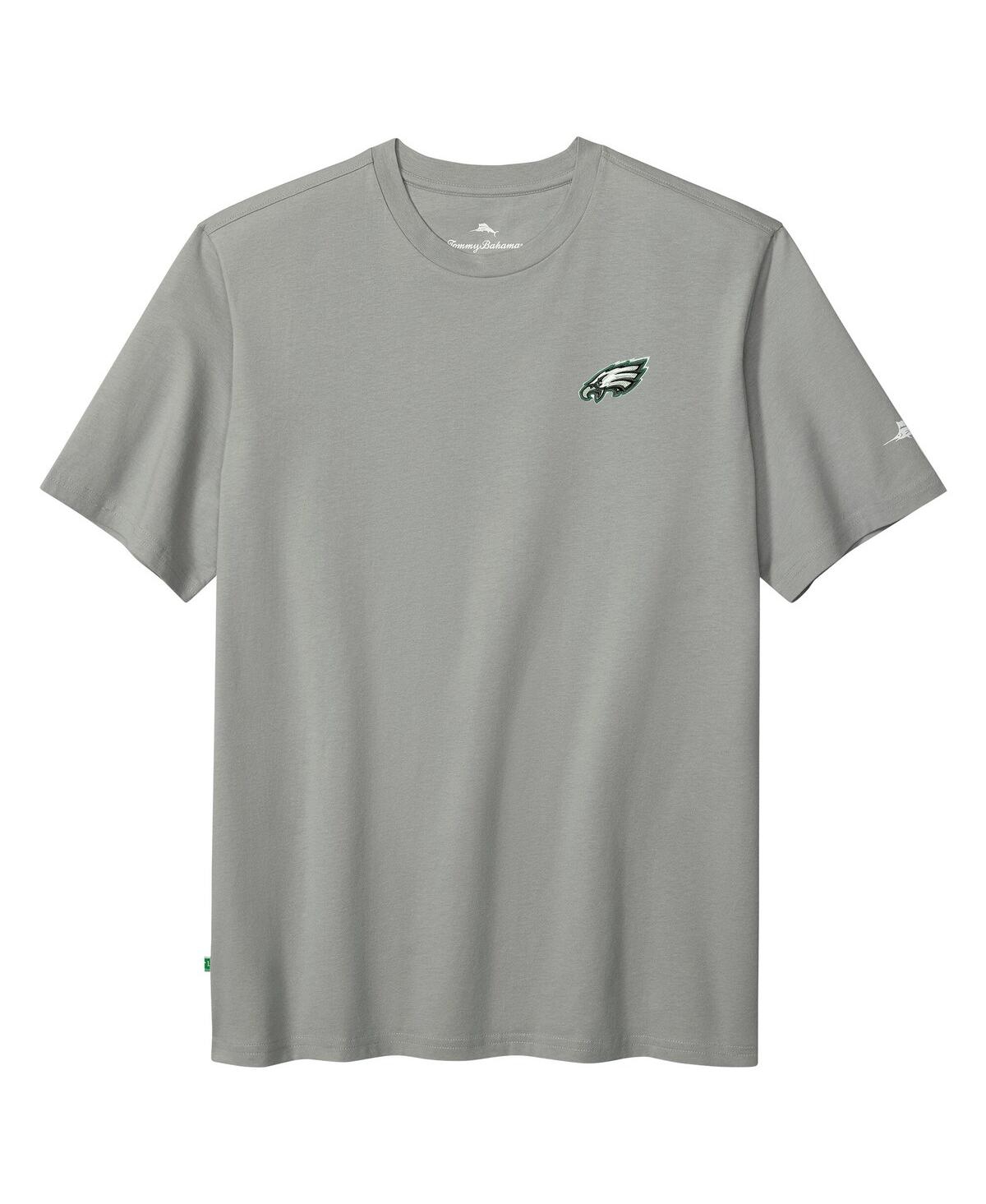 Tommy Bahama Men's Gray Buffalo Bills Huddle Hang Tens T-shirt In Gray