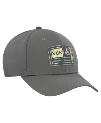 Men's Gray Vegas Golden Knights Authentic Pro Training Camp Flex Hat
