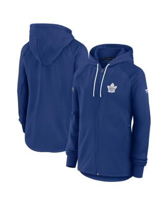 Fanatics - Women's Blue Toronto Maple Leaf's Authentic Pro Rink Fleece Full-Zip Jacket
