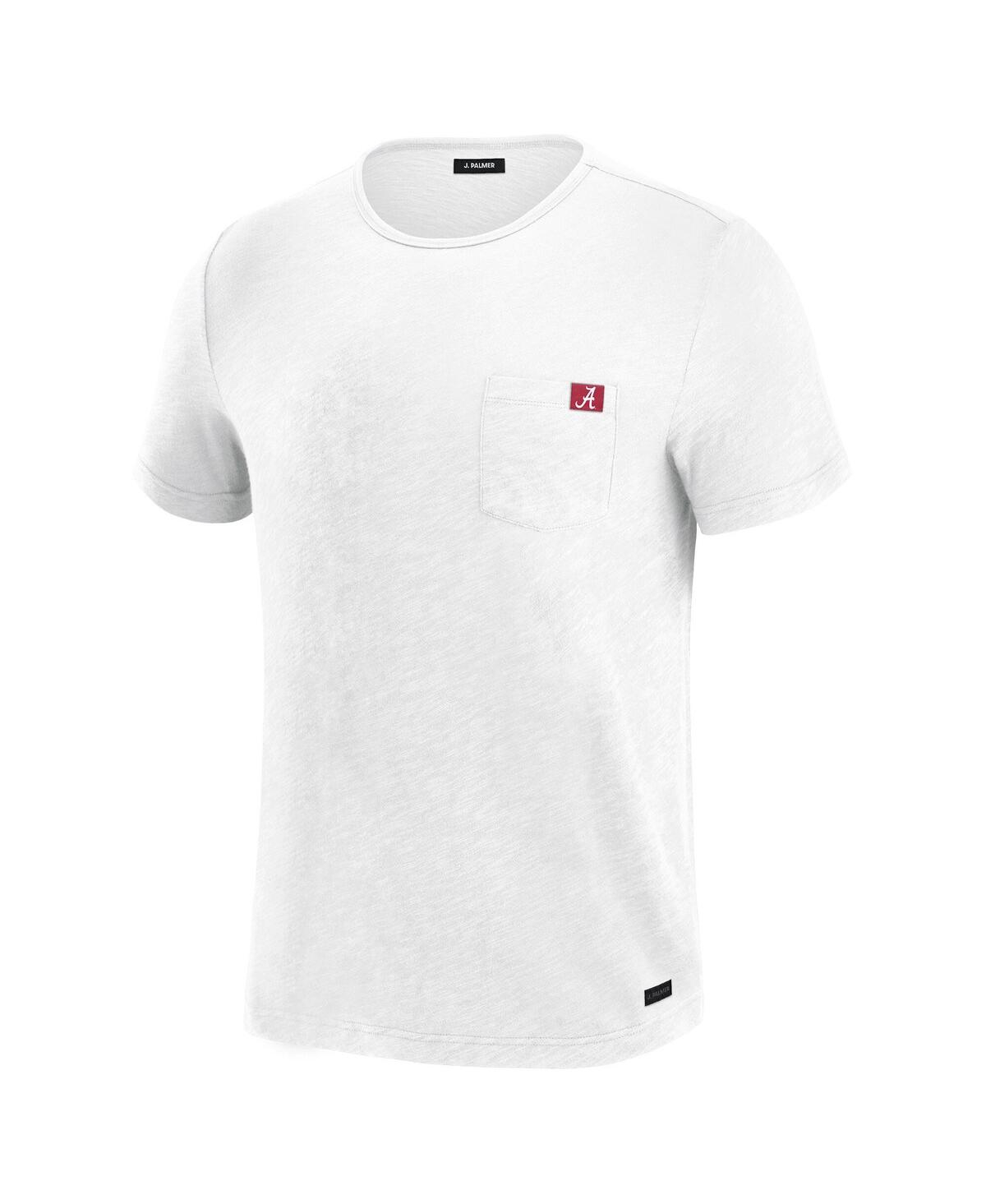 J. Palmer Men's White Texas Longhorns In-the-pocket T-shirt In White