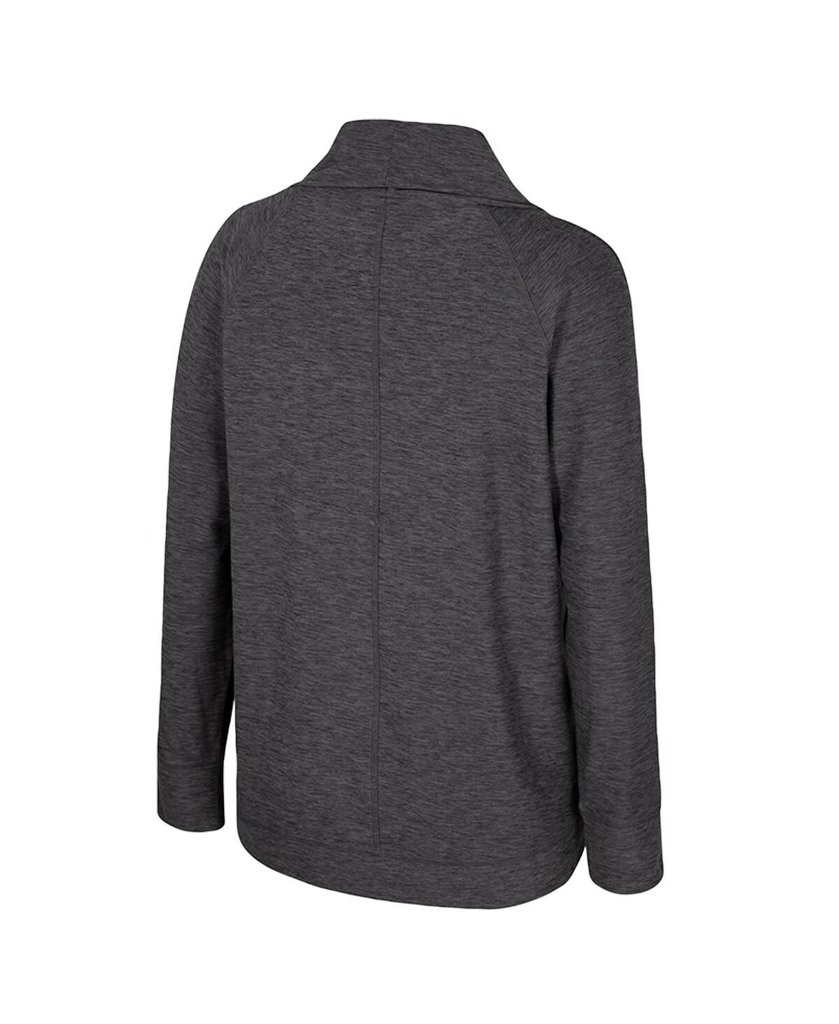 Colosseum Women's Charcoal Oregon State Beaversâ Dash Cardigan In Gray
