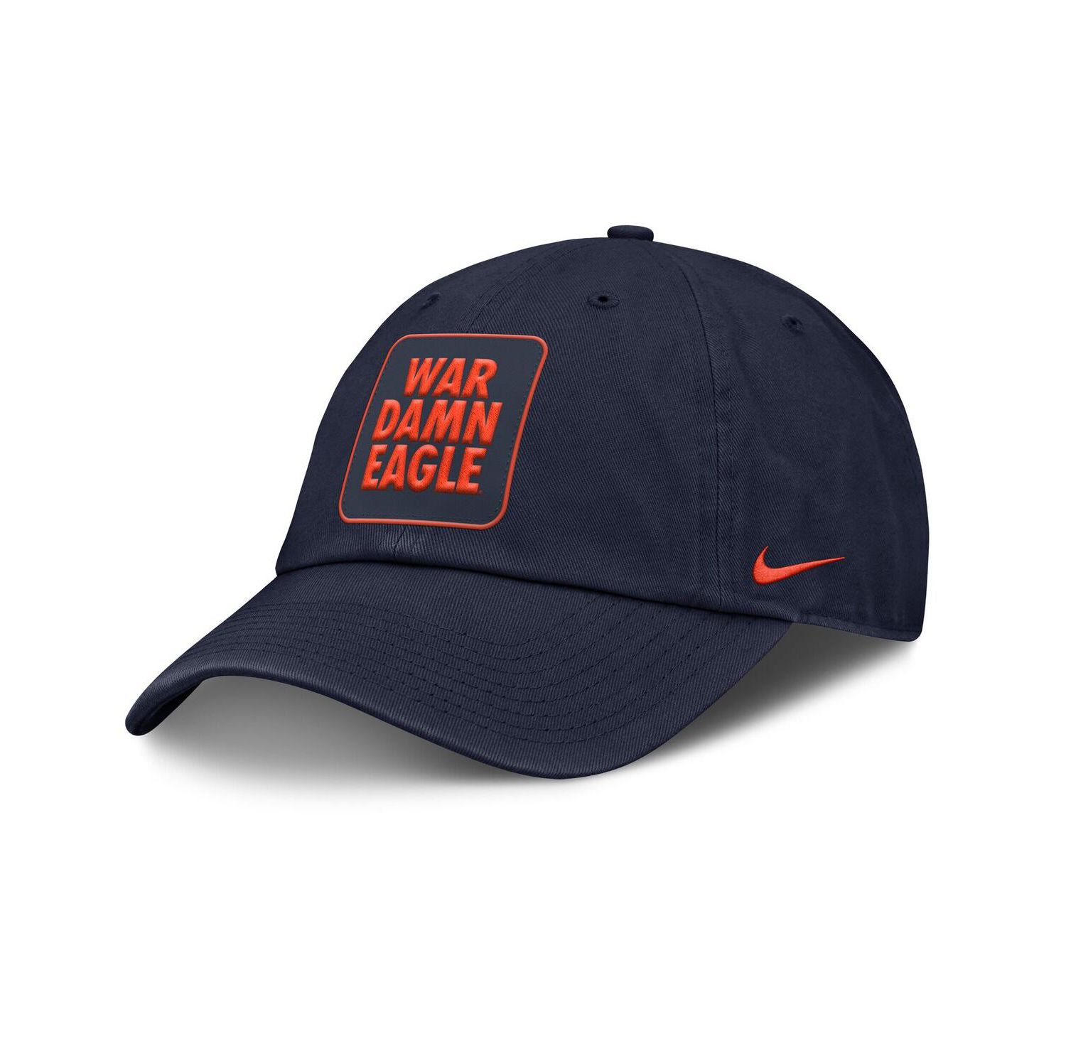 Men's Navy Auburn Tigers Local Club Adjustable Hat