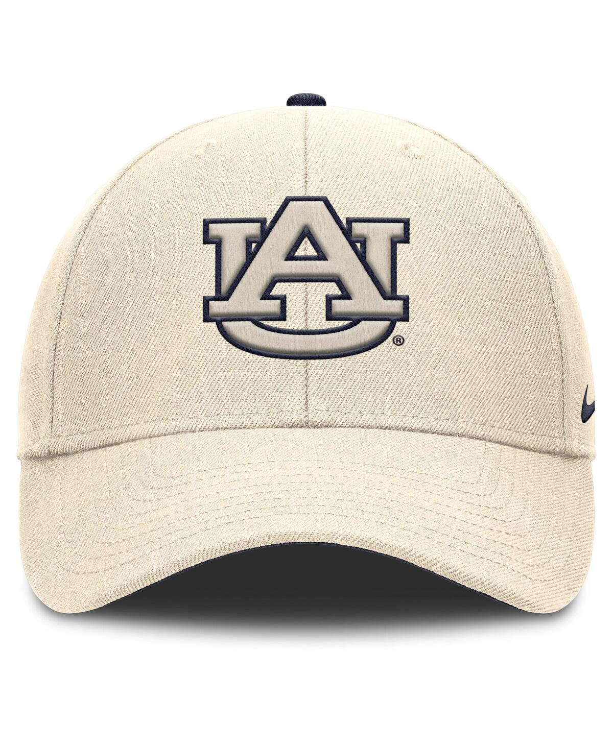 Nike Auburn Primetime Rise  Men's Dri-fit College Trucker Adjustable Hat In Neutral