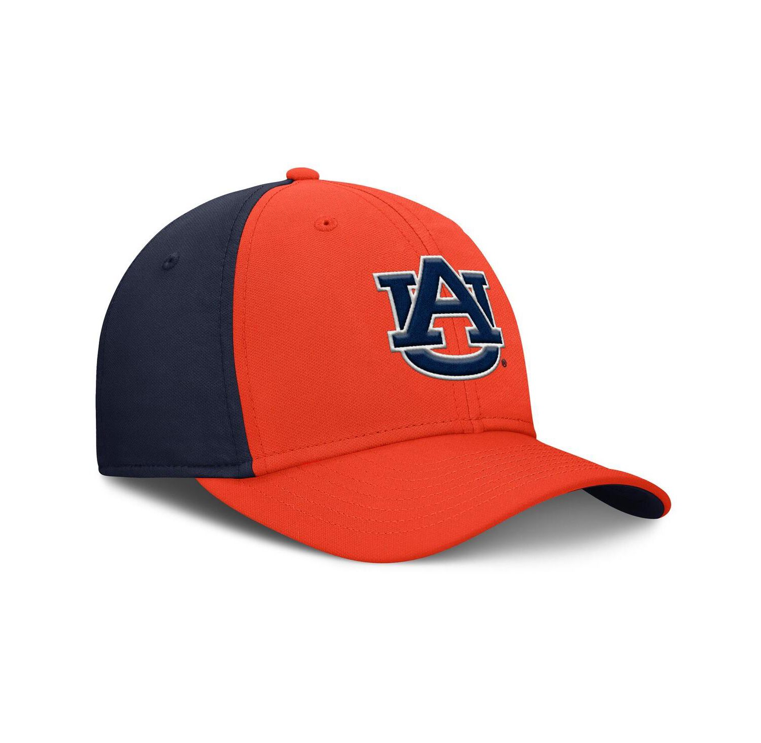 Men's Orange/Navy Auburn Tigers 2025 Sideline Rise Local Dri-FIT Flex Hat
