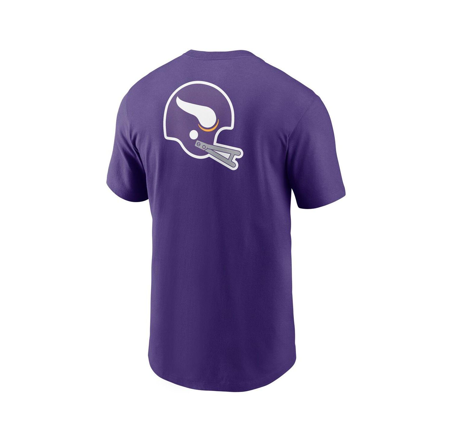 Men's Purple Minnesota Vikings Rewind Front and Back Hit Essential T-Shirt