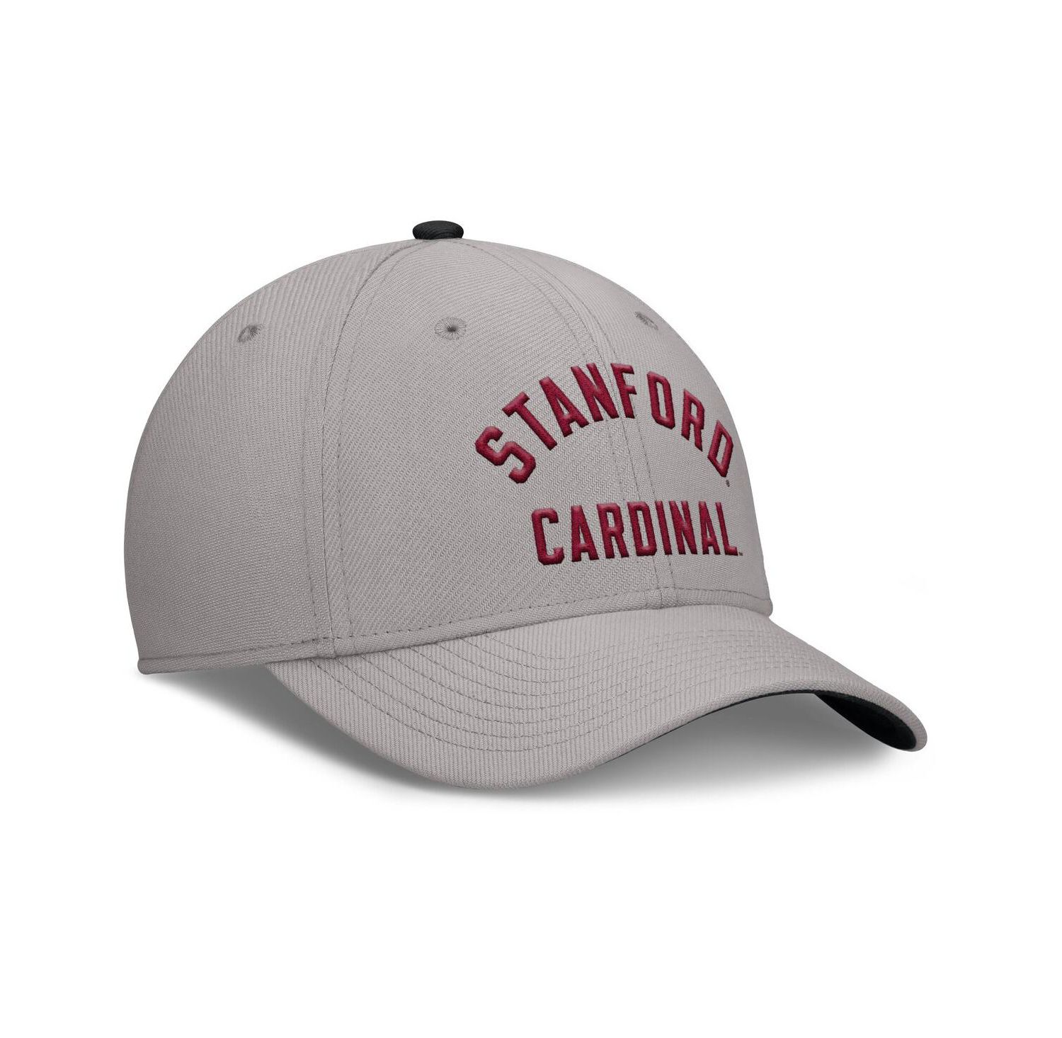 Men's Gray Stanford Cardinal Rise Prep Performance Flex Hat