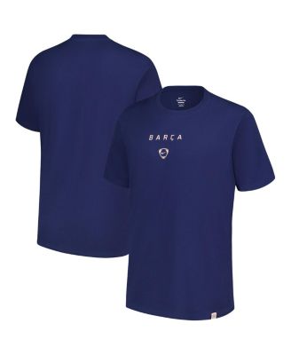 Nike - Men's Navy Barcelona 2025/26 T90 Wordmark T-Shirt