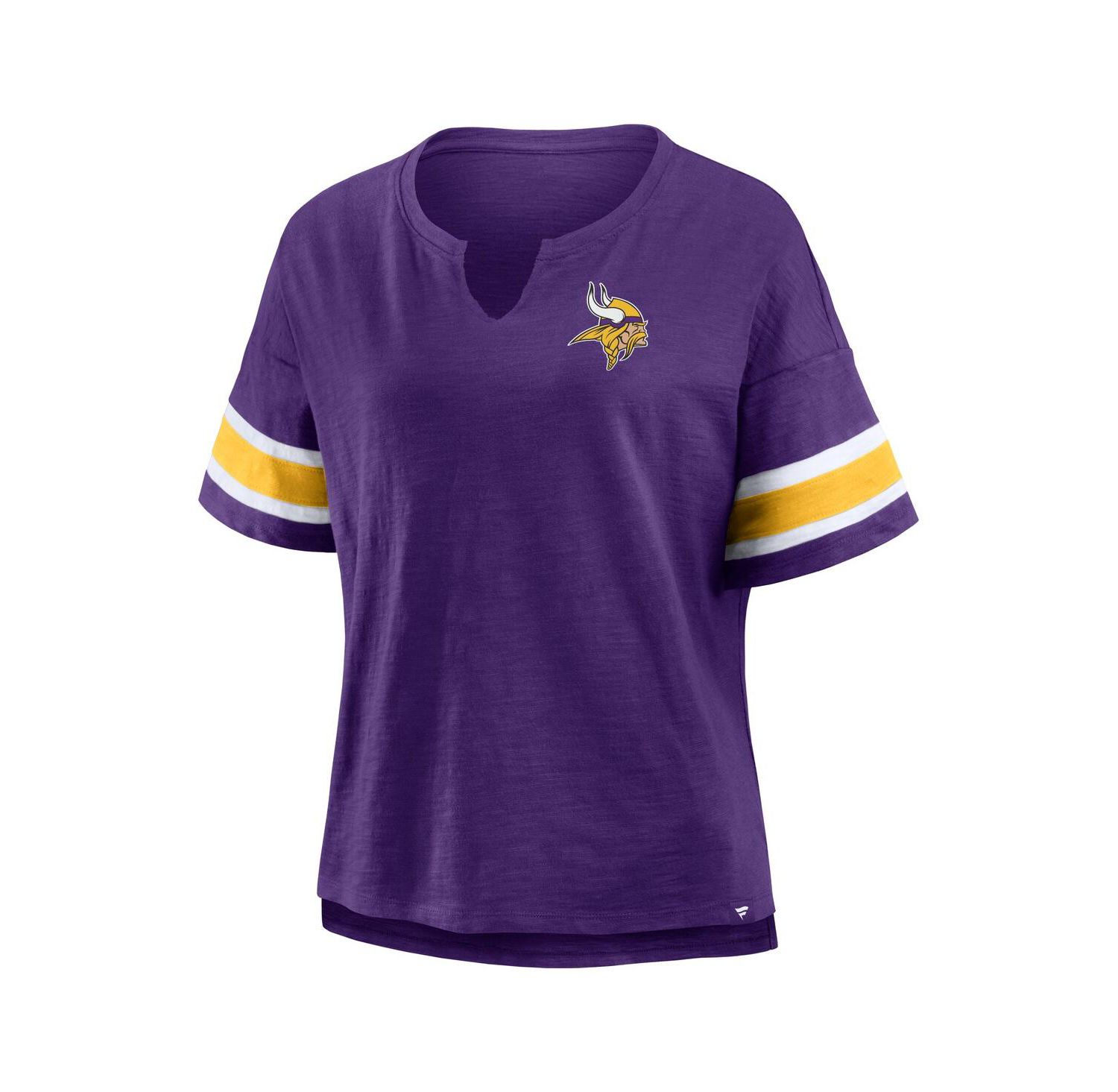 Women's Purple Minnesota Vikings Redzone Curl Route T-Shirt