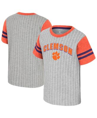 Colosseum - Toddler Heather Gray Clemson Tigers Airball T-Shirt