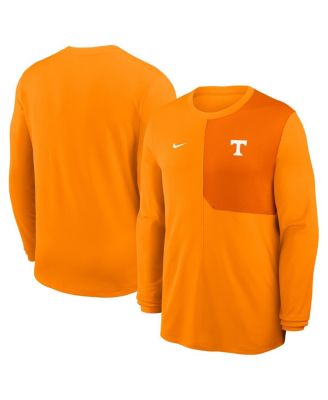 Nike - Men's Tennessee Orange Tennessee Volunteers 2025 Sideline Coach UV Performance Long Sleeve T-Shirt