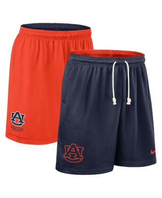 Nike - Men's Navy/Orange Auburn Tigers 2025 Sideline Reversible Dri-FIT Shorts