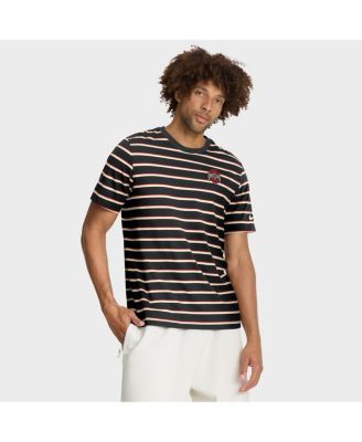 Nike - Men's Black Ohio State Buckeyes Athletic Prep Legacy Summit Stripe T-Shirt