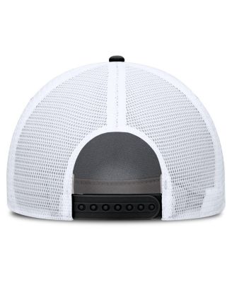 Men's Black/White UCLA Bruins 2025 On-Field Rise Engineered Trucker Adjustable Hat