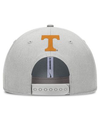 Men's Gray Tennessee Volunteers 2025 Sideline Dust Pinched Rise Adjustable Hat