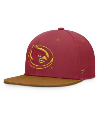 Fanatics - Men's Cardinal/Brown Iowa State Cyclones NoBo Fitted Hat