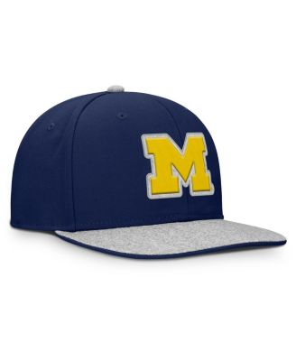 Men's Navy Michigan Wolverines Loden Snapback Hat