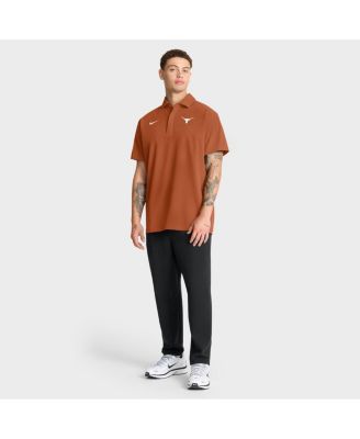 Men's Burnt Orange Texas Longhorns 2025 Coaches Sideline Polo Shirt
