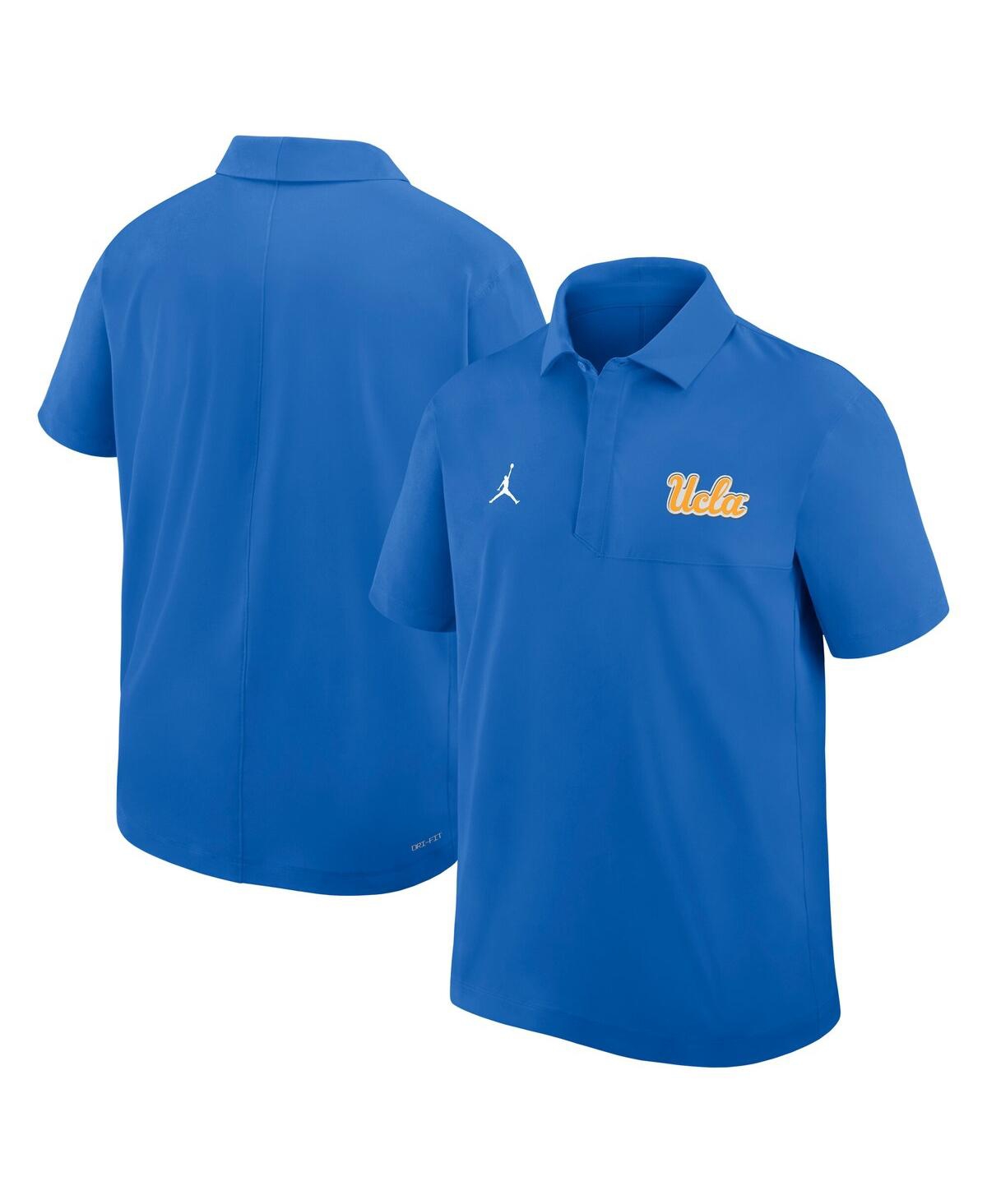 Jordan Men's Blue Ucla Bruins 2025 Coaches Sideline Polo Shirt In Blue