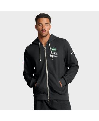 Nike - Black New York Jets Sideline Standard Issue Utility Player Dri-FIT Full-Zip Hoodie