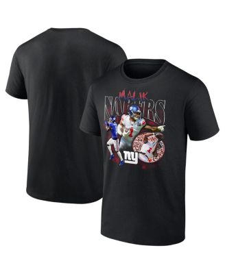 Fanatics - Men's Malik Nabers Black New York Giants Notorious Player Graphic T-Shirt