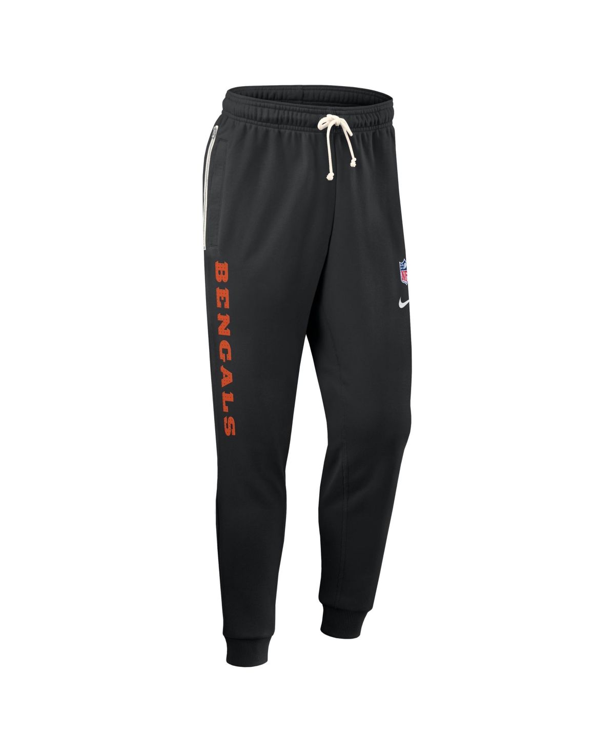 Nike Black Cincinnati Bengals Sideline Standard Issue Ground Game Dri-fit Taper Pants In Brown