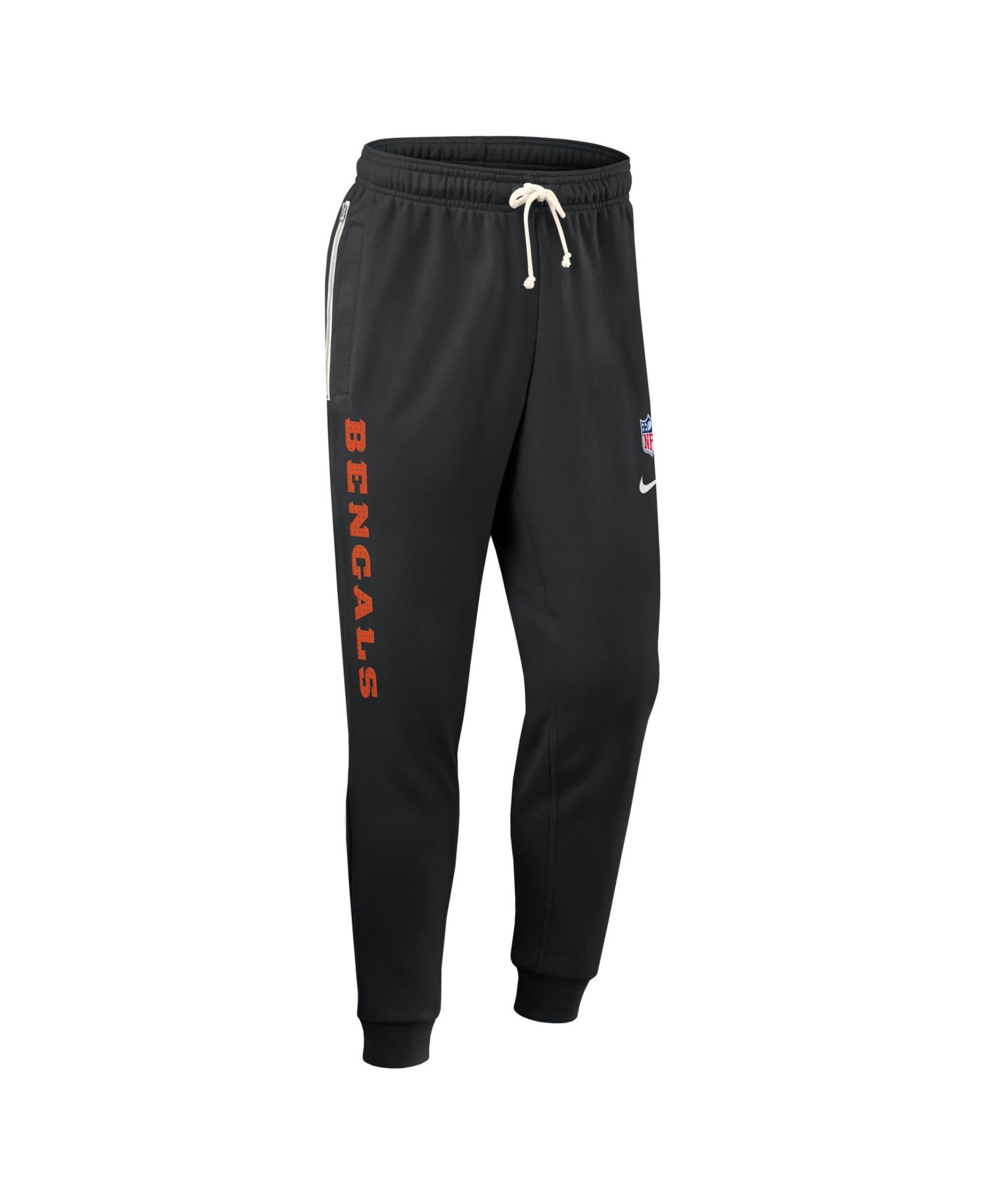Men's Black Cincinnati Bengals Sideline Standard Issue Ground Game Dri-FIT Taper Pants