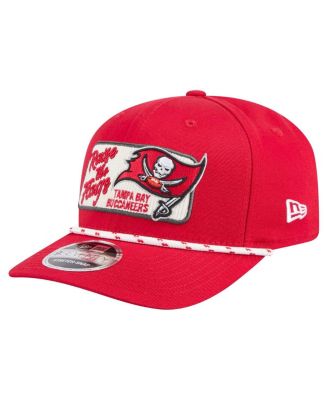 New Era - Men's Red Tampa Bay Buccaneers Chant 9SEVENTY Stretch-Snap Hat
