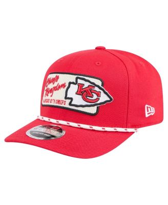 New Era - Men's Red Kansas City Chiefs Chant 9SEVENTY Stretch-Snap Hat