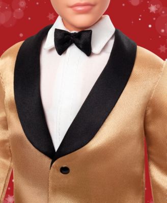 2025 Holiday KEN Doll Blonde Hair
