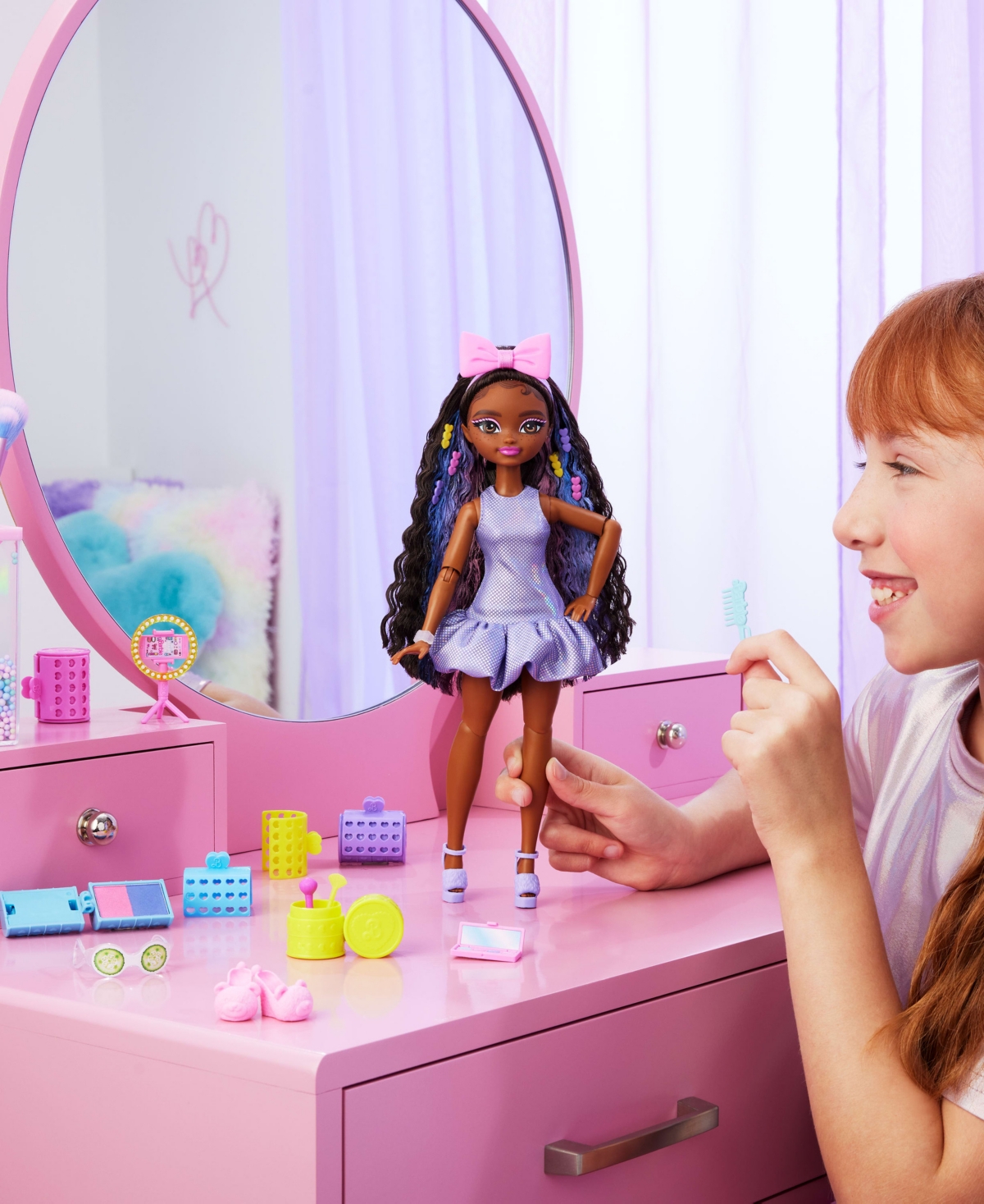 Barbie Dream Besties Get Ready With Brooklyn Doll And Accessories In Multi