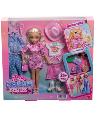 Dream Besties Festival Looks Set with Barbie Malibu Doll