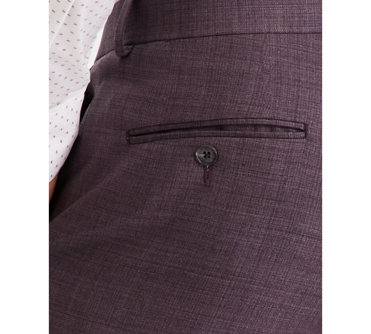 Calvin Klein Men's Slim-Fit Wool-Blend Suit Separates Pants