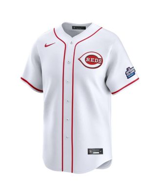 Men's White Cincinnati Reds 2025 MLB Speedway Classic Home Limited Jersey