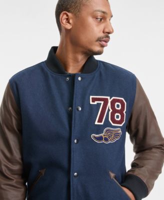 Men's Harris Varsity Bomber Jacket, Macy's Exclusive