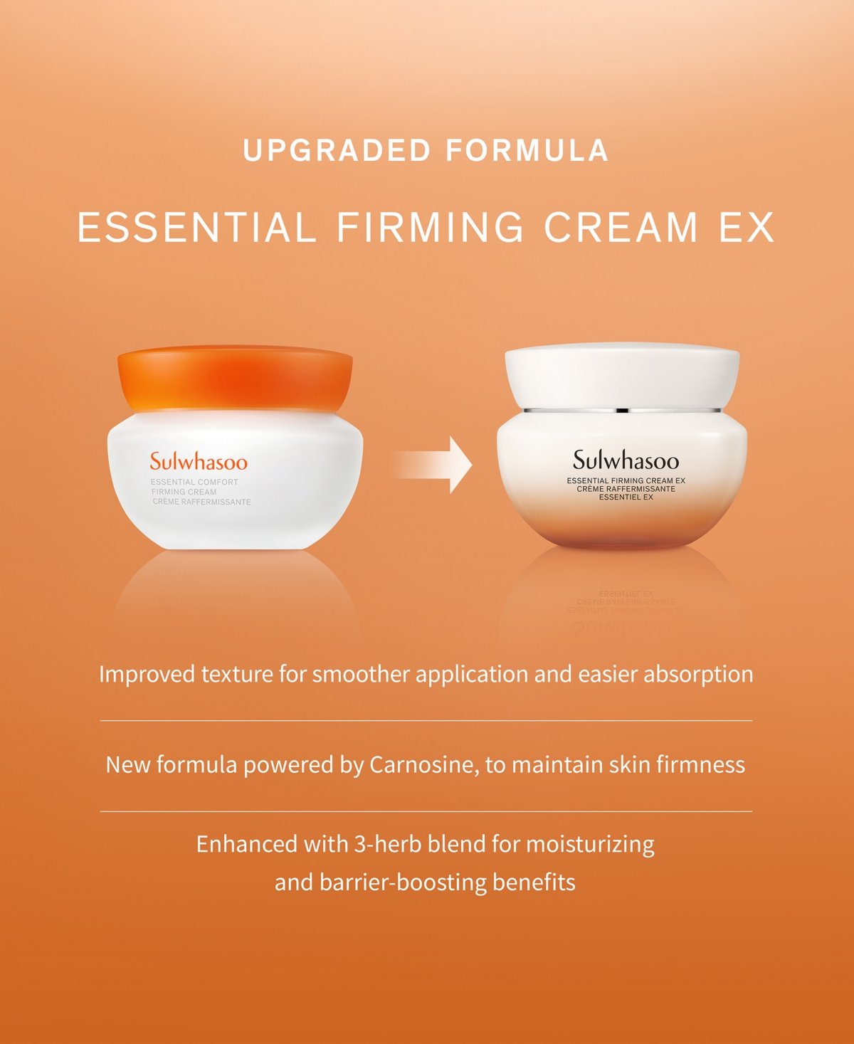 Sulwhasoo Essential Firming Cream Ex, 2.5 Oz. In Transparent