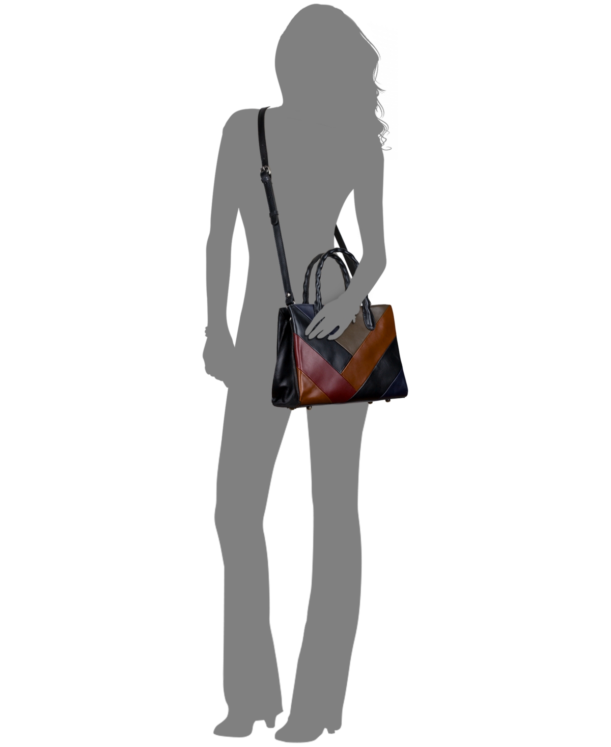Patricia Nash Women's Genovese Satchel Bag In Black