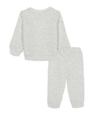 Baby Boys' Fleece Semi-Snap Sweatsuit and Joggers, 2-Piece Set
