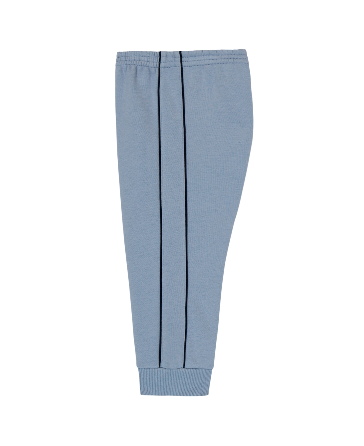 Calvin Klein Baby Boys 2-piece Semi-snap Sweatsuit And Joggers Set In Blue